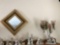 Wall sconce and decorative mirror