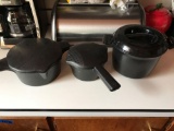 Pampered Chef Steamers and rice cooker