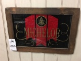 Michelob glass Sign