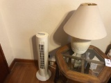 Lamp and aloha breeze fan