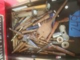 Tools in drawer: drill bits, alan wrenches, air chucks, , etc