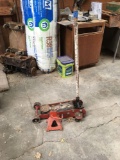 Approximately 1.5 Ton Floor Jack with 1 jack stand