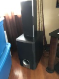 ONKYO Six speaker surround sound with subwoofer