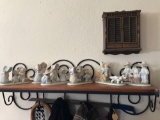 Circle of friends on shelf