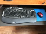 Wireless keyboard and wireless mouse