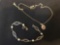 Bracelet and necklace- both marked 12 KGF