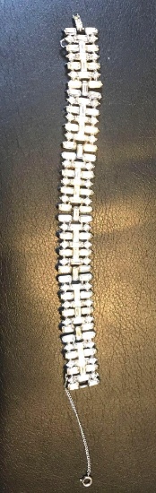 Rhinestone vintage bracelet