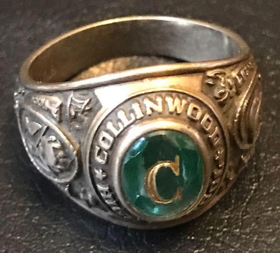 Collinwood high school class ring 1964