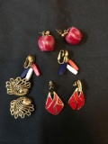 Vintage Trifari earrings