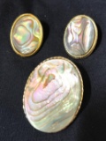 DAUPLAISE Earrings and brooch four