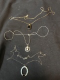 Sterling silver necklaces and GF necklace