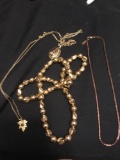 Les Bernard vintage necklaces and others