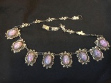 GURDMER sterling stone necklace