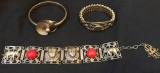 12K GF vintage bracelet/Egyptian bracelet/