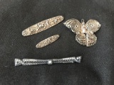 STIEFF Sterling pins and other antique sterling pins