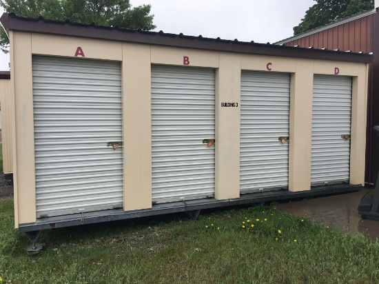 Trachte Building Systems INC 10x20 portable storage unit each single unit is 5x10