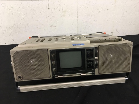 Sony Tv-Fm /Am receiver stereo cassette-corder fx -414