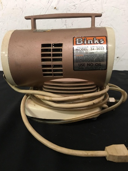 Binks Diahragm Compressor