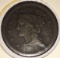 1850 Braided Hair Large Cent VF