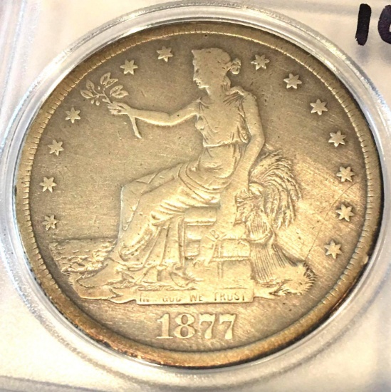 1877 Seated Liberty Silver Dollar