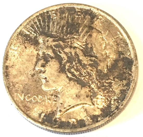 1922 Peace Dollar AU