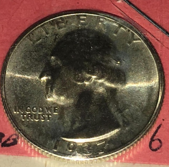 1937 Washington Quarter Proof