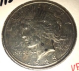 1923-S Peace Dollar VF