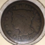 1847 Large Cent G
