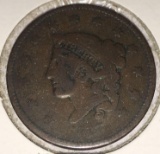 1837 Large Cent Coronet Head