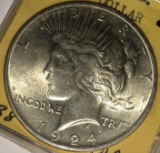 1924 Peace Dollar MS