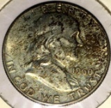 1960 Frankin Half Dollar BU