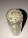 Roll of Mercury Dimes Circulated 58x the money