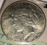 1926-S Peace Dollar AU/UNC