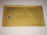 1957 Mint Cent Unopened envelope....true opportunity