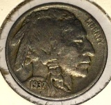 1937 Buffalo Nickel Near MS