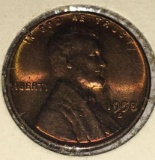 1958-D Toned Lincoln Cent
