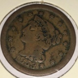 1853 Braided Hair Large Cent g