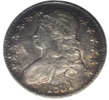 1831 Capped Bust Half Dollar Near Mint