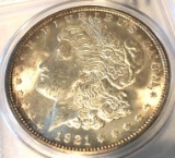 1921-D Morgan Silver Dollar MS