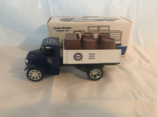 Mack stake truck with crates Diecast metal HC ? 0272