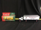 Coca cola die cast vintage collectables 1:64 , scale , plastic products Co. Inc