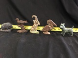 Animals cast-iron miniature
