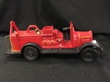 fire truck, cast-iron made in taiwan