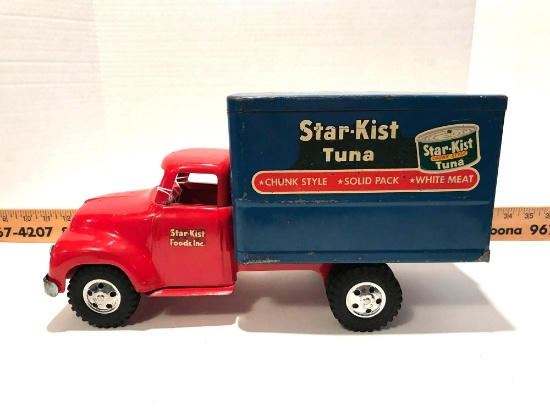 Rare-1950's Tonka Toys Star-Kist Tuna Box Truck Original Condition