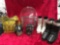 Ski tote, Harley Davidson laminated plastic, masks and more