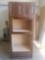 Mocha microwave & single oven Cutout Cabinet