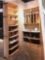 CKF showroom pantry , style , hardware, and finishes (
