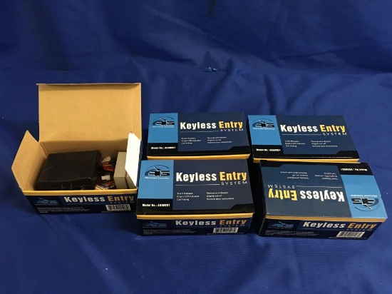 Keys less entry security system