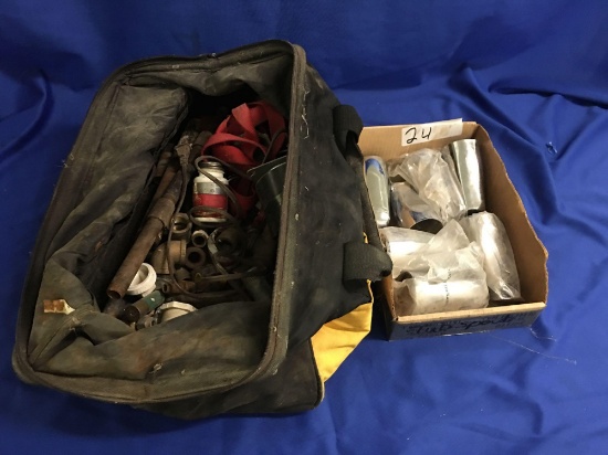 Dewalt bag , whit pipe