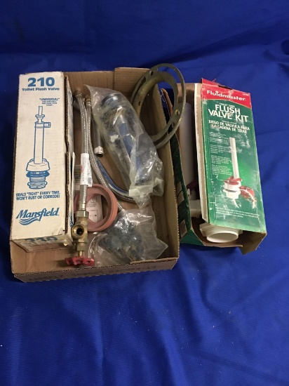 Toilet flash valve and more